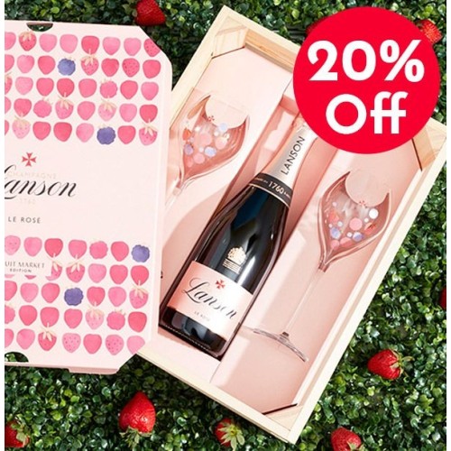 Lanson Champagne Limited Edition Gift Set WAS Â£70 NOW Â£56