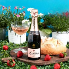 Lanson RosÃ© Champagne Half Bottle
