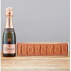 Lanson Le Rose & I Love You Chocolate Bar
