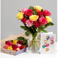 The Mixed Roses Letterbox