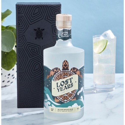 Lost Years Silver Spiced Rum with Toasted Coconut