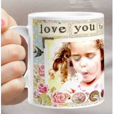 Love You to the Moon Personalised Mug