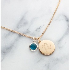 Initial Birthstone Bracelet - Personalised