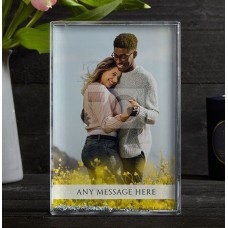 Banner Glitter Photo Block - Portrait