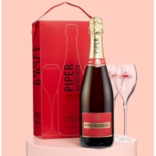 Piper Heidsieck Champagne and Flutes Gift Set