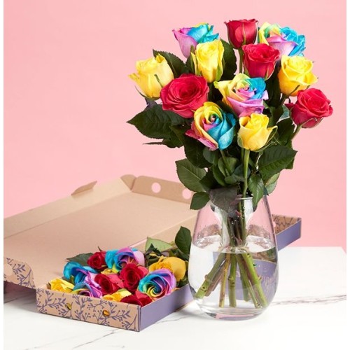 The Rainbow Roses Letterbox