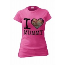 I Love Mummy Personalised Photo T-Shirt (Toddlers)