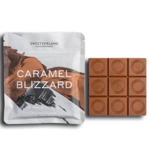 Caramel Blizzard- Milk 42%- Organic