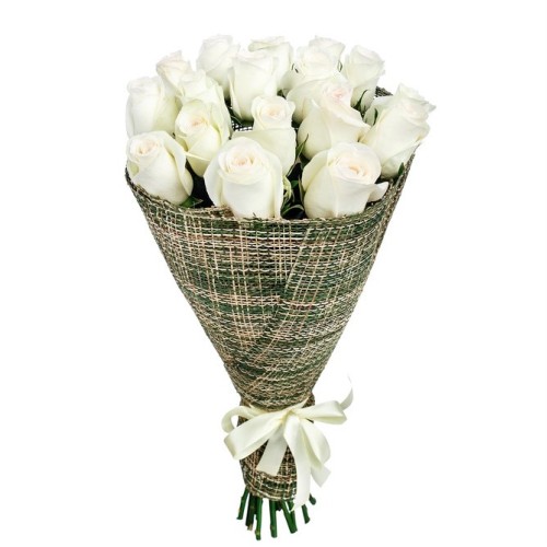 bunch of white small roses (Standard)