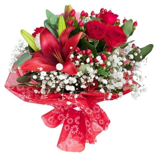 red lililes roses (Standard)