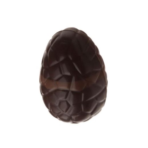 Hazelnut Crunch Easter Egg Dark Chocolate (Easter Ballotin 250g -Dark Crunchy Hazelnutcream)