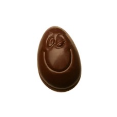 Plain Dark Chocolate Easter Eggs (Easter Ballotin 250g - Plain Dark Chocolate)