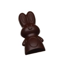 Bunnies Dark Chocolate 12,5g (Easter Ballotin 250g - Dark Chocolate Bunnies)