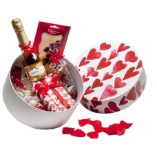 Red Hearts Hatbox 2