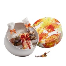 Autumn Leaves Hatbox 1