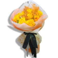 Beautiful yellow roses
