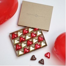 Delicious praline-filled hearts