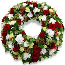 Crown Flowers And Roses Memory (1 floral wreath (photo pictured))