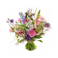 Wild fieldflower bouquet pink (Extra)