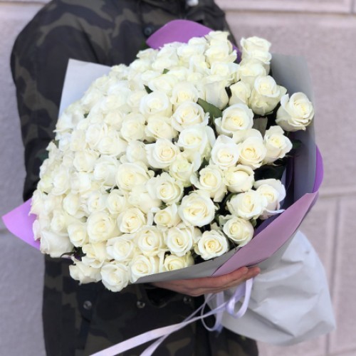 101 white rose (Usual)
