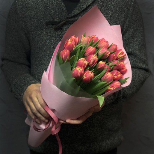 25 peony tulips in stock (Usual)