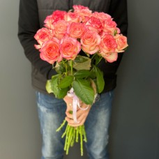 15 pink roses Jumilia (Usual)