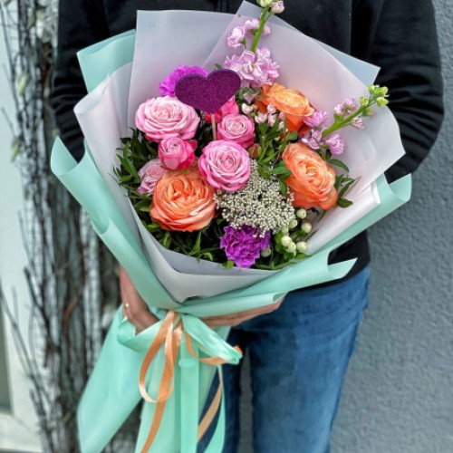 Author's bouquet of flowers 