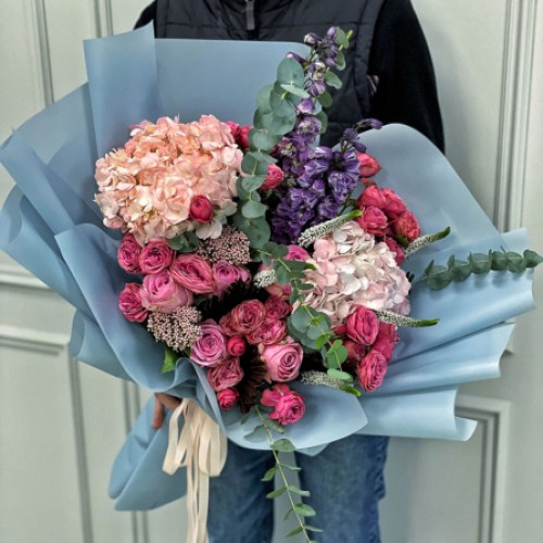 Author's bouquet of exotic 