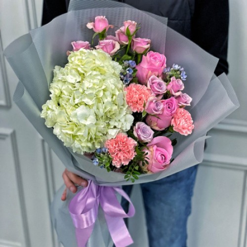 Author's bouquet of exotic 