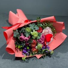 Author's bouquet of flowers «With Love» | size S (Usual)