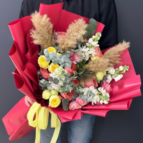 Author's bouquet from the florist 