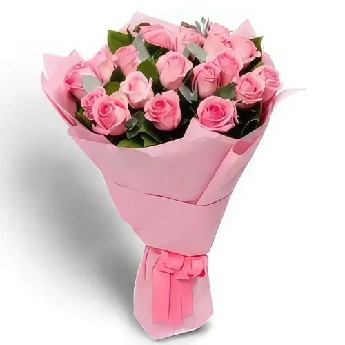 Pretty Pink Roses Bouquet