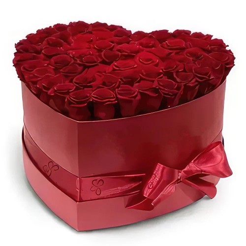 Charming Red Roses Presentation Box