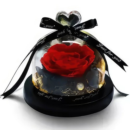 Luxurious Red Rose Dome