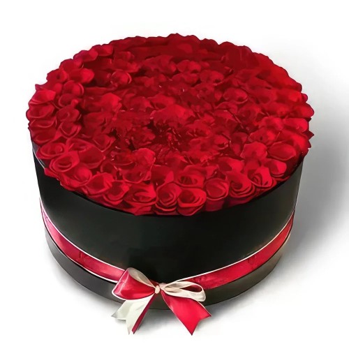 Red Roses Floral Gift Box