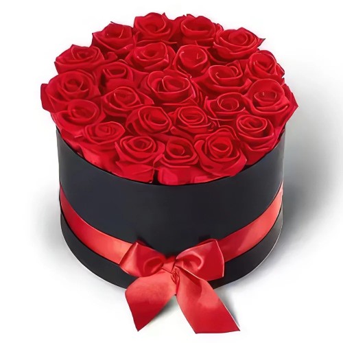 Beautiful Red Roses Box