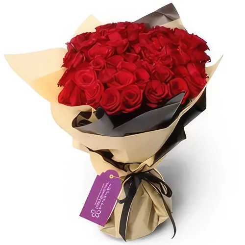Crimson Bold Blooms Bouquet