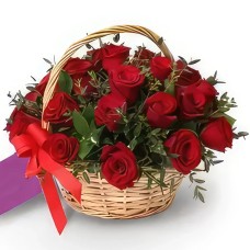 Palviforia Red Rose Basket