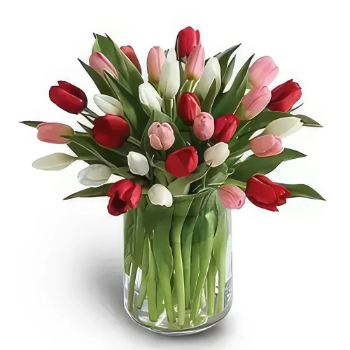 Enchanting Tulip Surprise Bouquet
