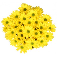 Bouquet Of Flowers 5 Spray Yellow Сhrysanthemums