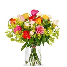 Bouquet of roses mixed (Small)