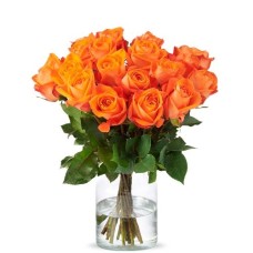 Long yellow roses | choose quantity