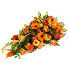 Colorful mourning arrangement (Large)