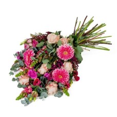 Colored funeral bouquet (Large)