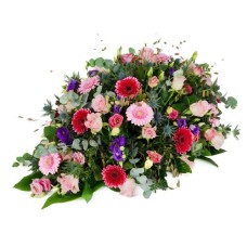 White funeral arrangement orchid (Large)