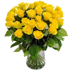 Bouquet Of Yellow Roses (Small)