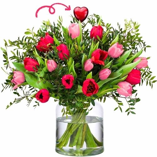Happy Valentine's Day - with Heart (Small)
