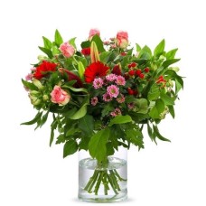 Bouquet Pink and Red (Small)