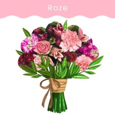 Seasonal bouquet Purple / pink (Small)