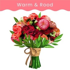 Red seasonal bouquet (Small)